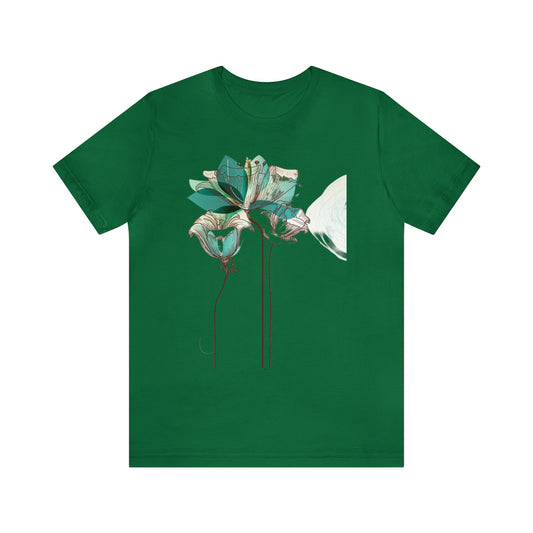 Floral Unisex Jersey Short Sleeve Tee