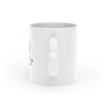You just my Cup of Tea Heart-Shaped Mug