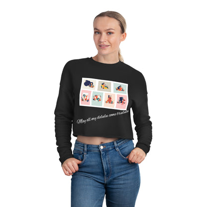 Delusional Coming True Women's Cropped Sweatshirt
