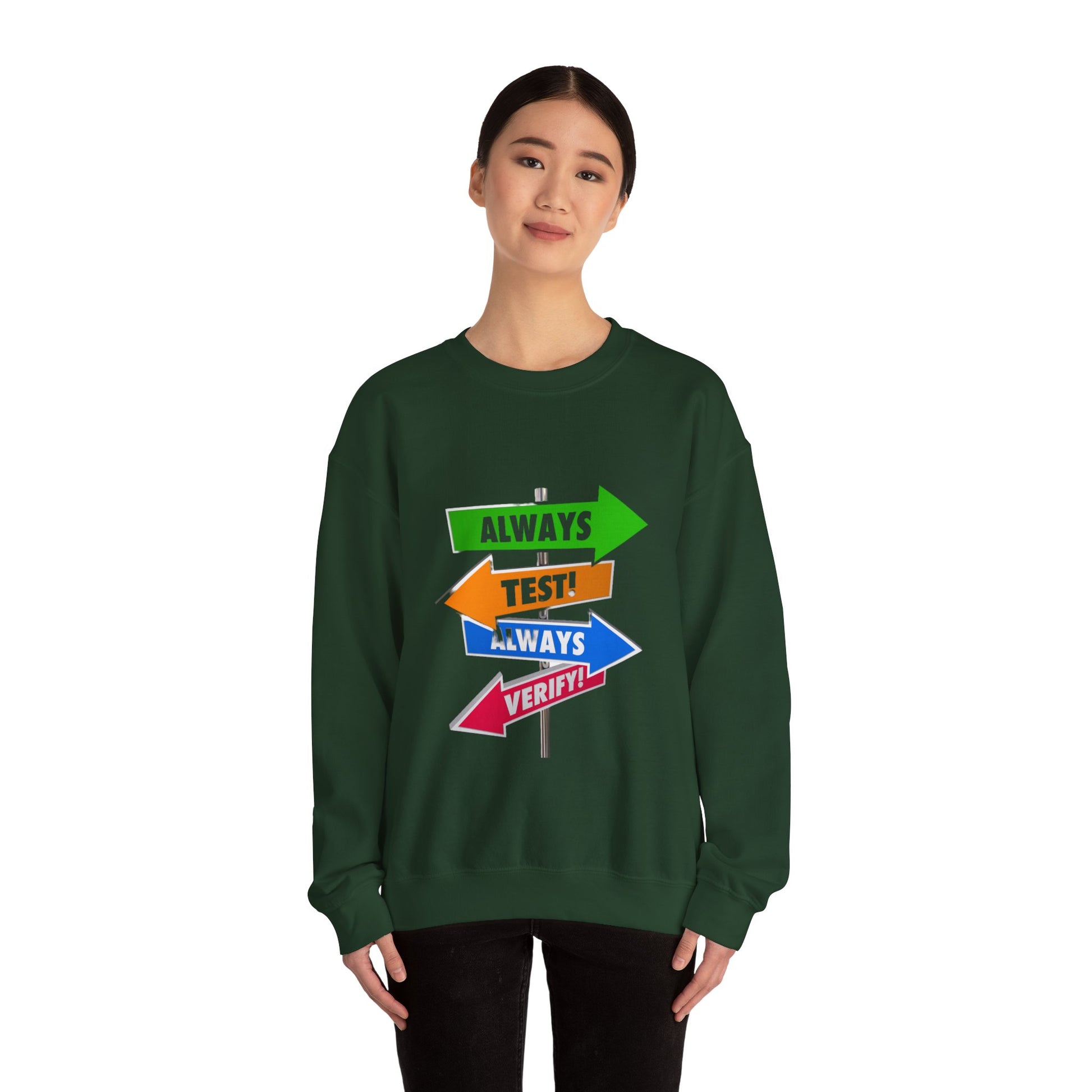 Unisex Heavy Blend™ Crewneck Sweatshirt - Vanachie Retail