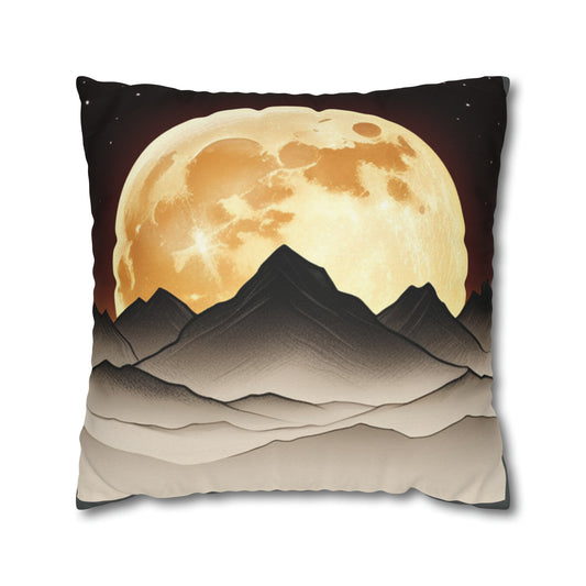 Spun Polyester Square Pillow Case - Vanachie Retail