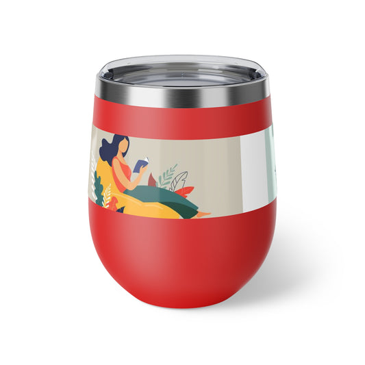Relaxation Mood Copper Vacuum Insulated Cup, 12oz