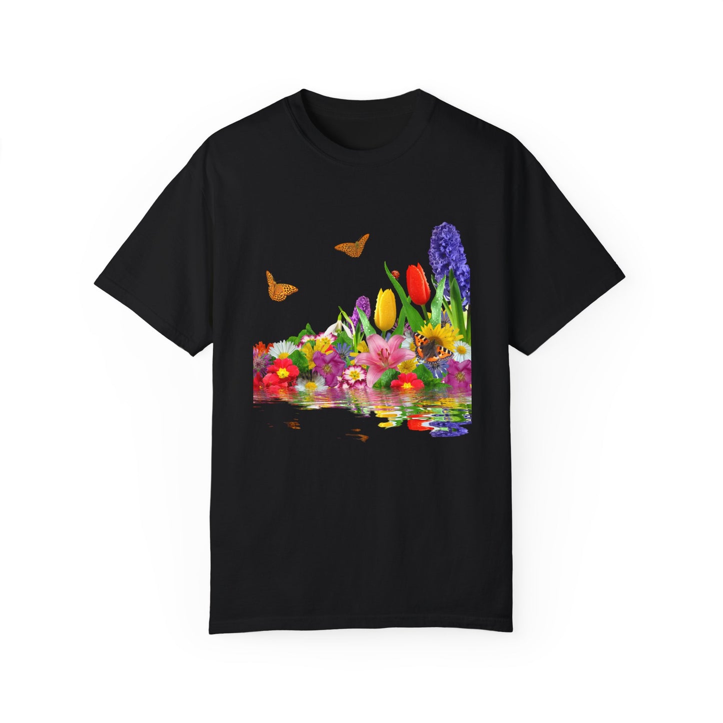 Eden's Bloom Unisex Garment-Dyed T-shirt