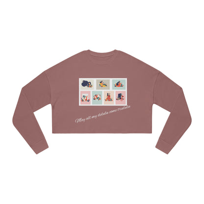 Delusional Coming True Women's Cropped Sweatshirt