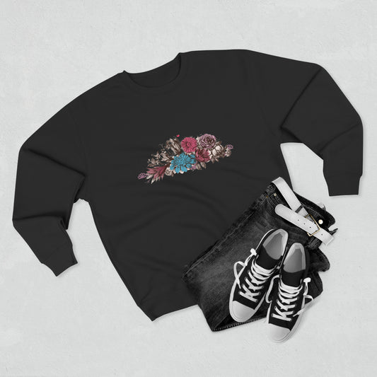 Floral Bliss Unisex Crewneck Sweatshirt