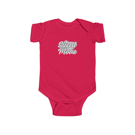 Silent Mode Infant Fine Jersey Bodysuit