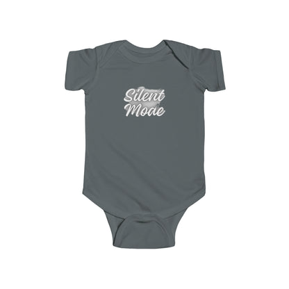 Silent Mode Infant Fine Jersey Bodysuit