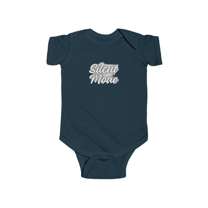 Silent Mode Infant Fine Jersey Bodysuit