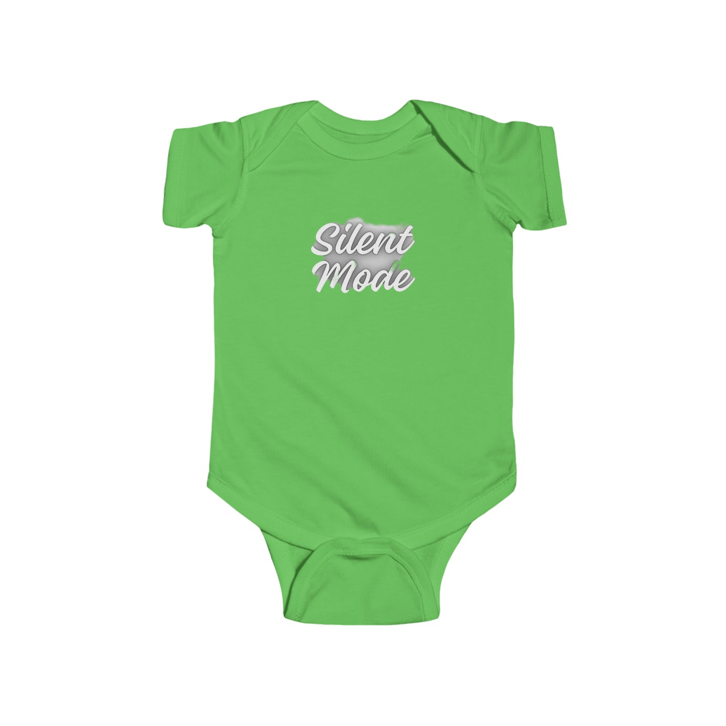Silent Mode Infant Fine Jersey Bodysuit