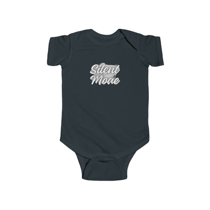 Silent Mode Infant Fine Jersey Bodysuit