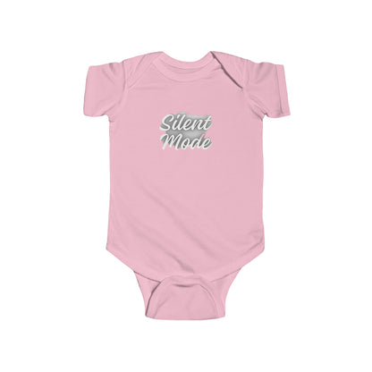 Silent Mode Infant Fine Jersey Bodysuit