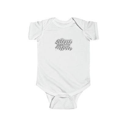 Silent Mode Infant Fine Jersey Bodysuit