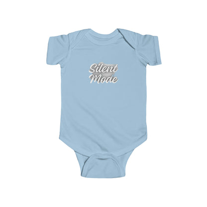 Silent Mode Infant Fine Jersey Bodysuit