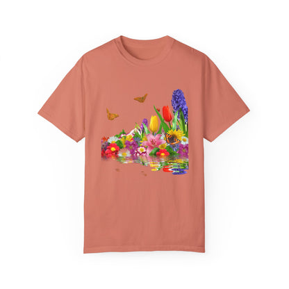 Eden's Bloom Unisex Garment-Dyed T-shirt