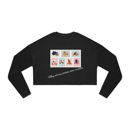Delusional Coming True Women's Cropped Sweatshirt