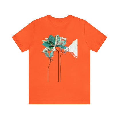 Floral Unisex Jersey Short Sleeve Tee