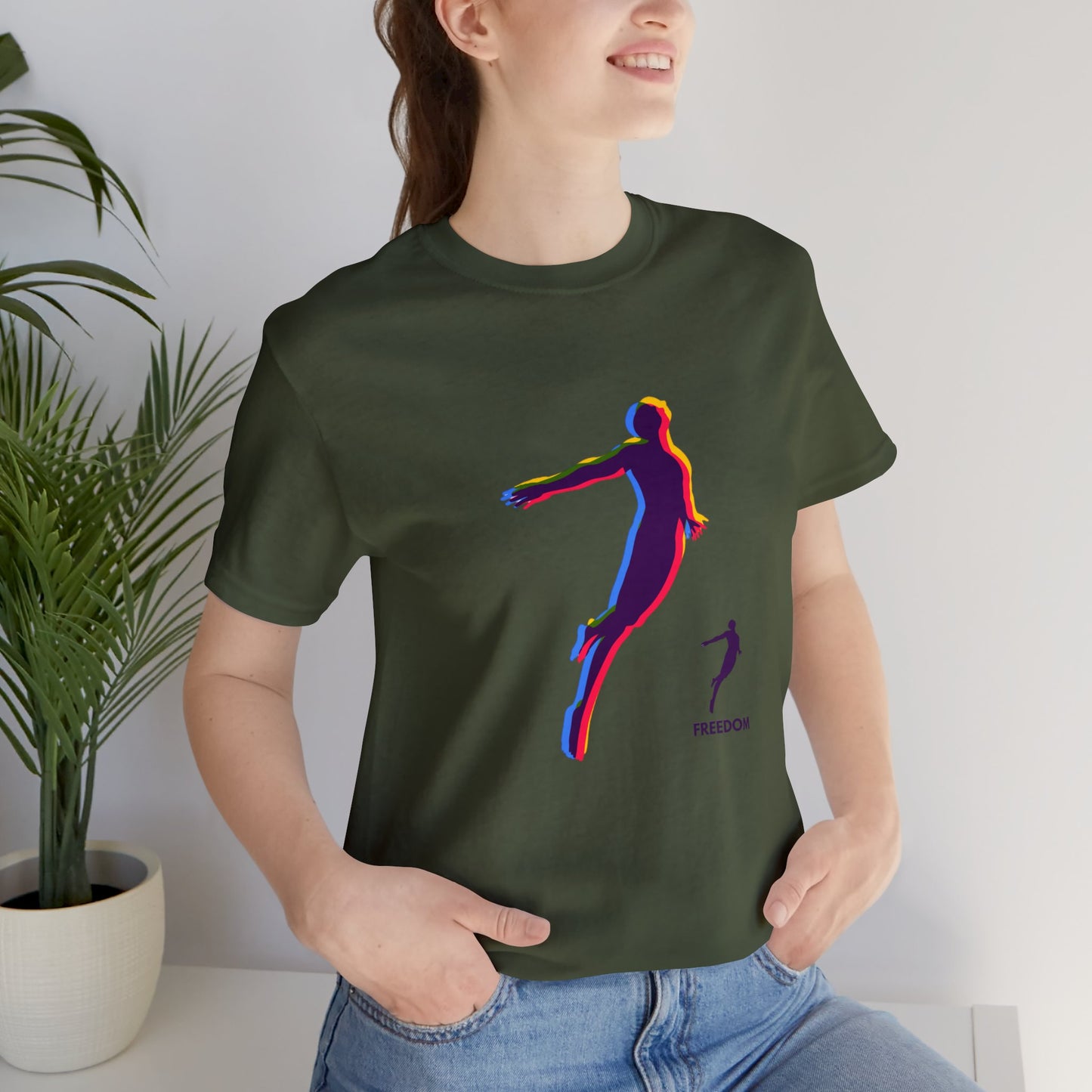 Freedom Unisex Jersey Short Sleeve Tee