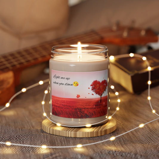 Light me Up when you down Scented Soy Candle, 9oz