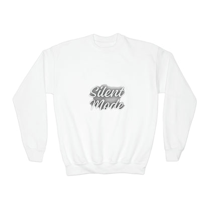 Silent Mode Youth Crewneck Sweatshirt
