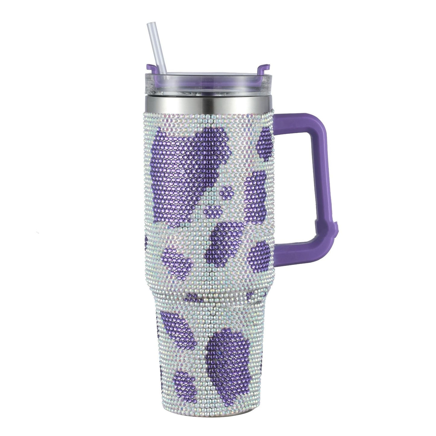 40oZ Stainless Steel Diamond Insulated Cup
