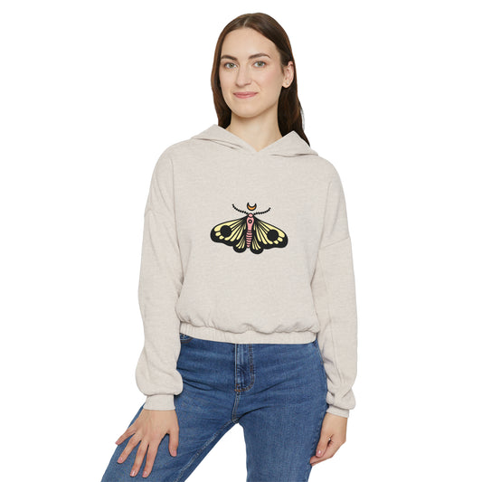 Butterfly Women's Cinched Bottom Hoodie