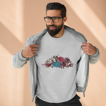 Floral Bliss Unisex Crewneck Sweatshirt