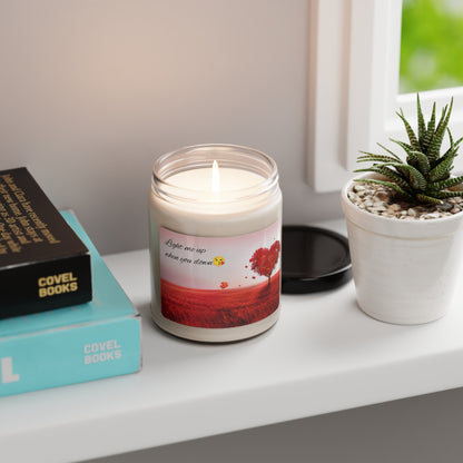 Light me Up when you down Scented Soy Candle, 9oz