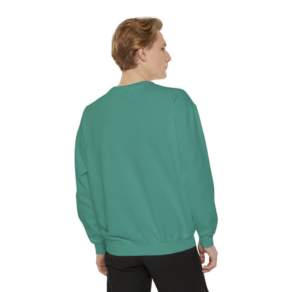 Octopus playing drums Unisex Garment-Dyed Sweatshirt