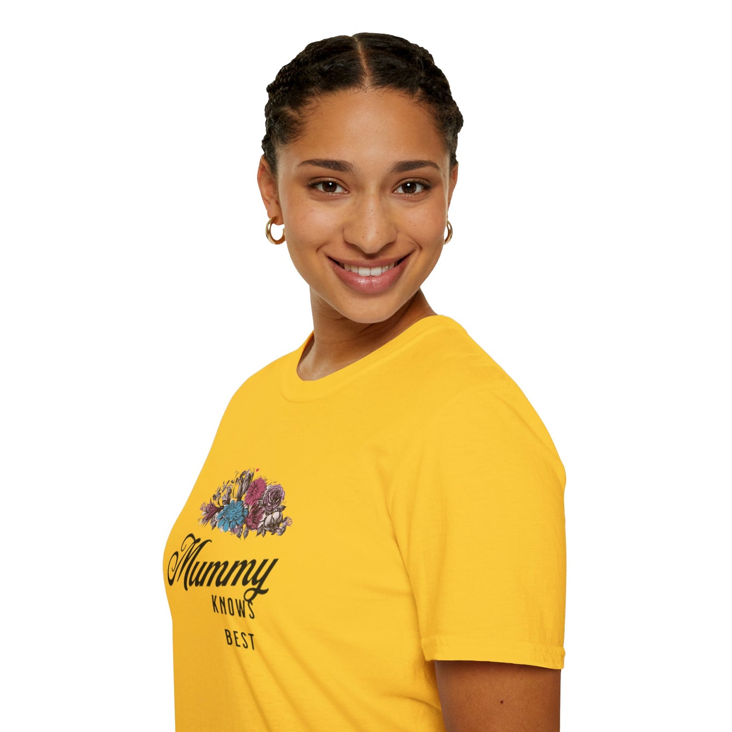 Mummy Knows Best Unisex Softstyle T-Shirt