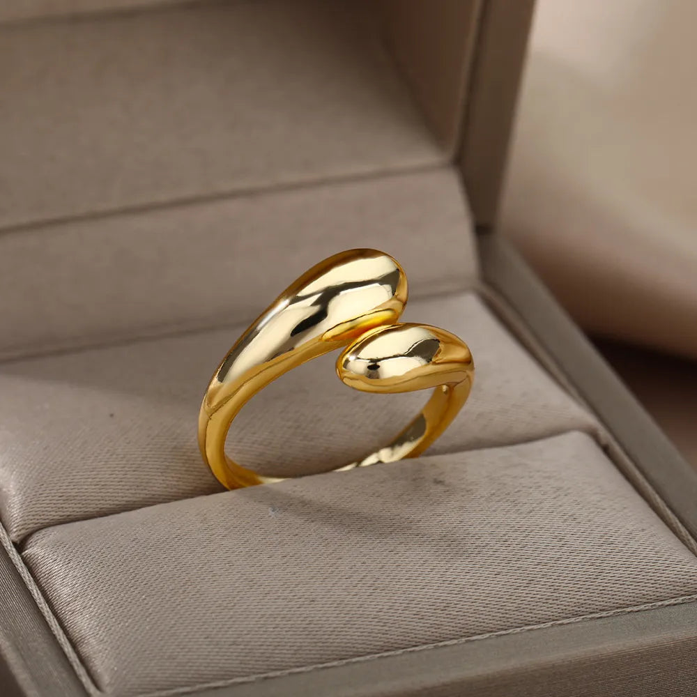 Stainless Steel Smooth Double Ball Rings