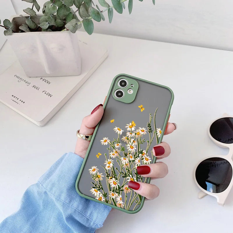 Butterfly Lavender Higan Flower Phone Case For iphone