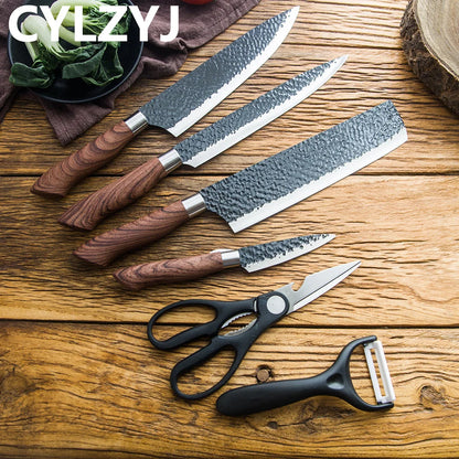 Stainless Steel Kitchen Knives Set
