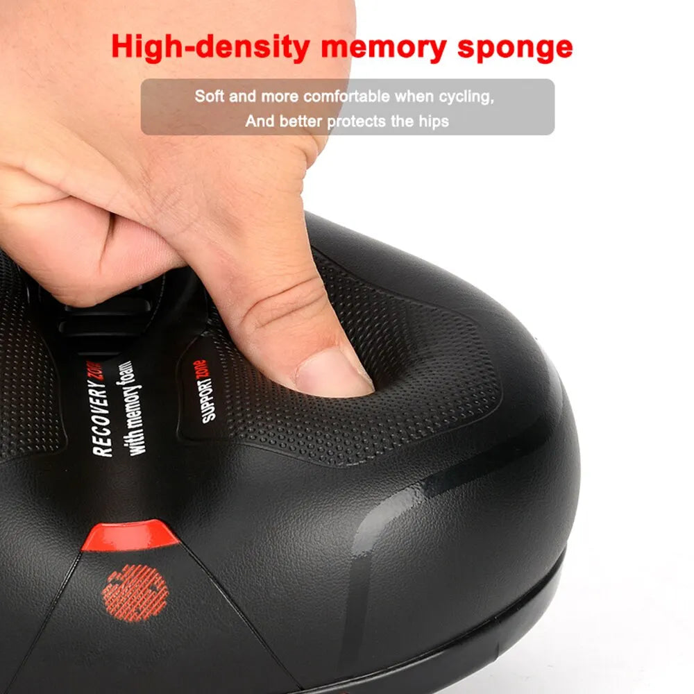 Shock Absorbing & Breathable Bicycle Saddle