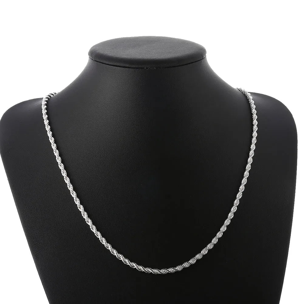 High quality silver necklace