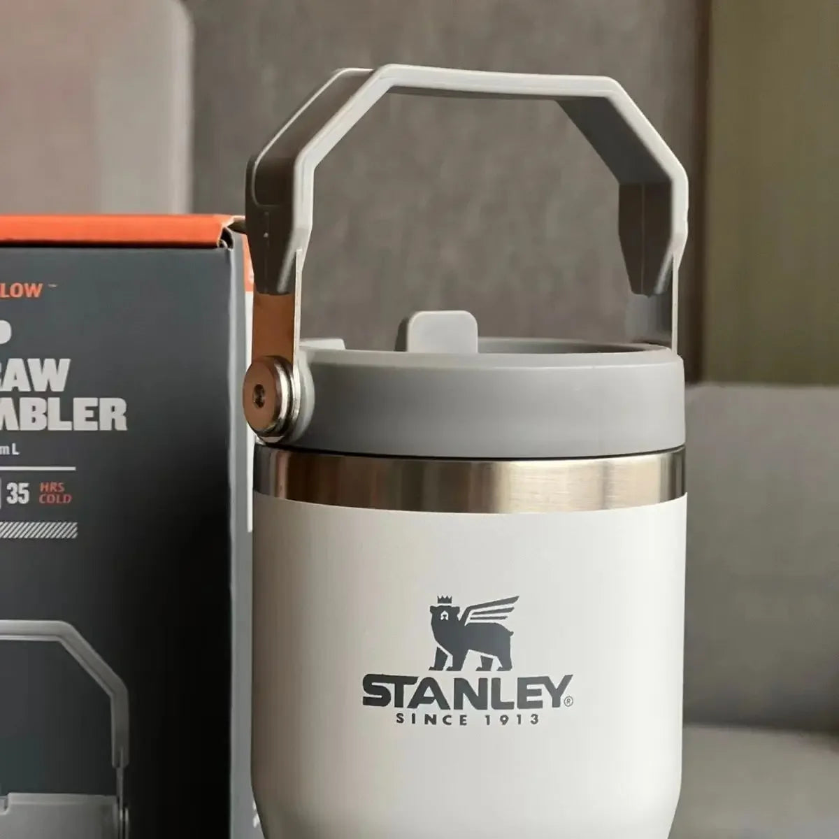 2024 New Stanley 30oz/887ml STRAW CUP Tumbler Leopard with Straw