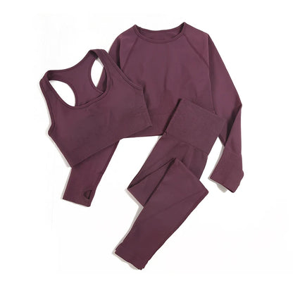 WAREBALL 2/3/4pcs Seamless Yoga Set