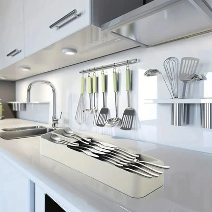 Multi-purpose Cutlery Storage Tray