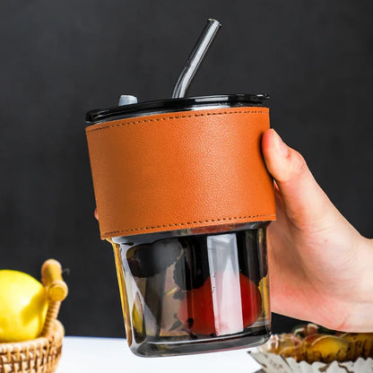 Reusable Glass Coffee Mug