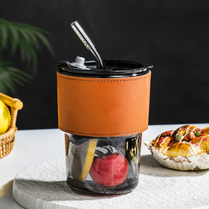 Reusable Glass Coffee Mug