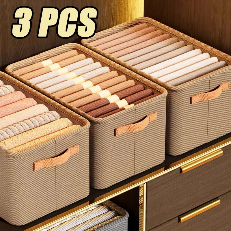 1/2/3PCS Collapsible Clothing Organizer