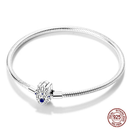 Star Moon Silver Bracelet