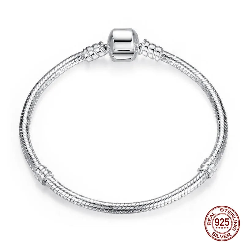 Star Moon Silver Bracelet