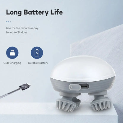 Electric Head Scalp Massager for Hair Growth