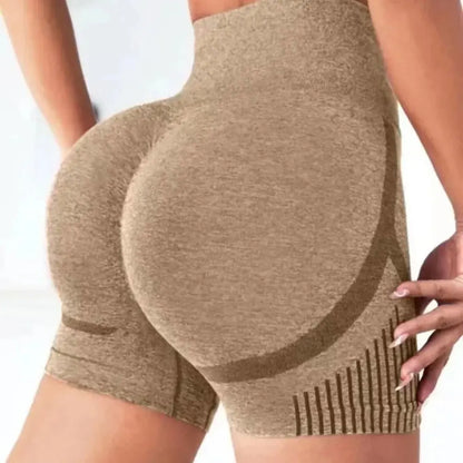 Women Yoga High Waist Shorts