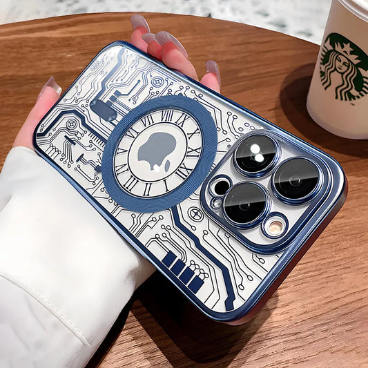 Luxury Circuit Pattern Case For iPhone