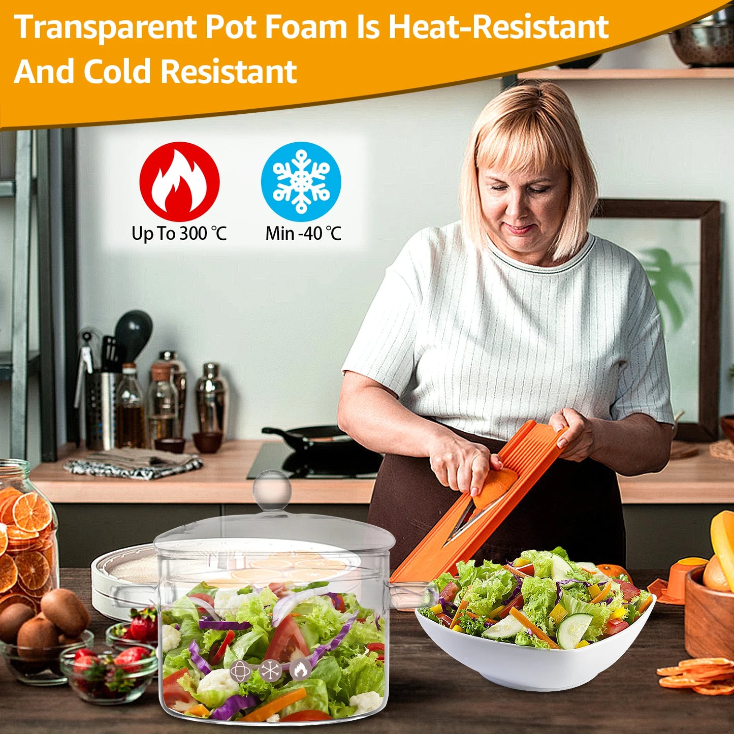 1.5/1.6L Glass Saucepan | Clear Heat Resistant
