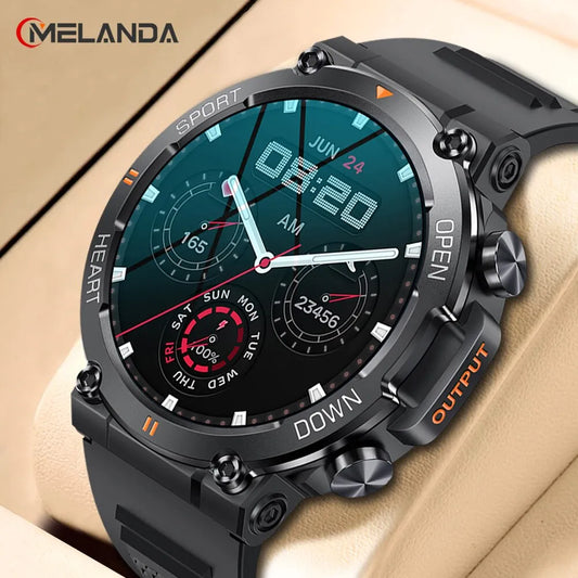 MELANDA 1.39 Inch HD Bluetooth Smart Watch
