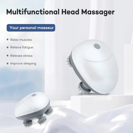 Electric Head Scalp Massager for Hair Growth