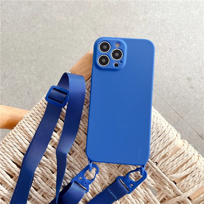Crossbody Necklace Strap Phone Case