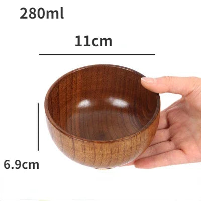 Japanese Wooden Bowls |Jujube Wood
